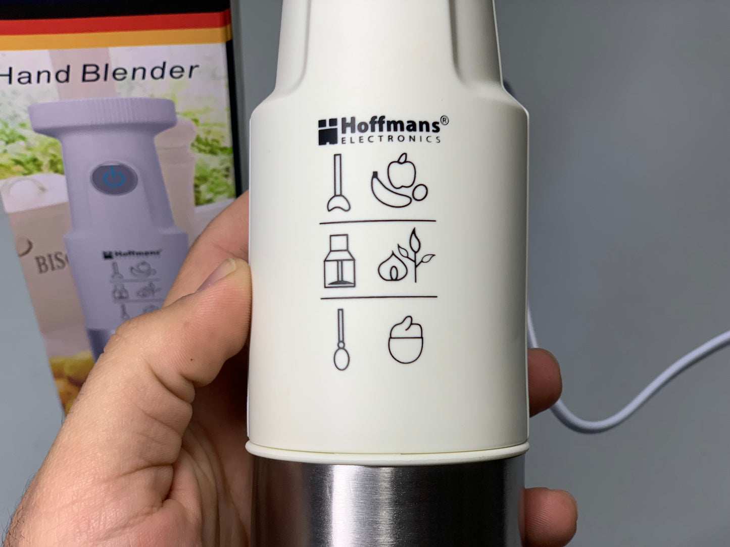 German Imported Hoffmans Hand Blender |Watt:600|