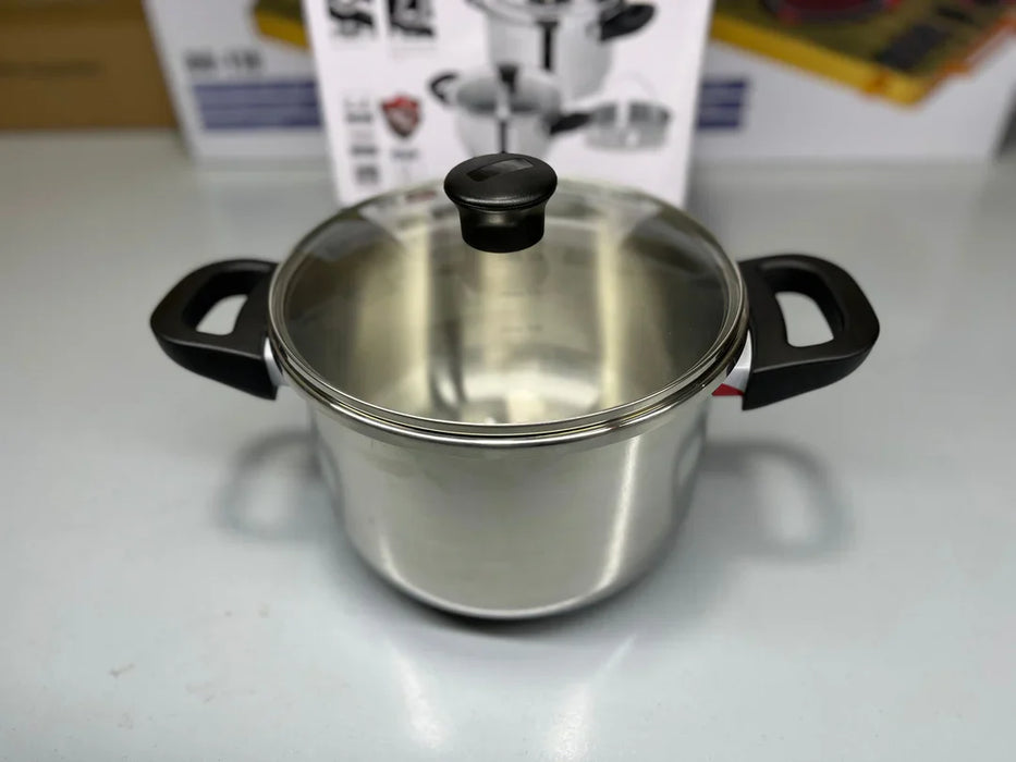 3 in 1 Automatic Safety Pressure Cooker Unique Brand (4L and 6L)