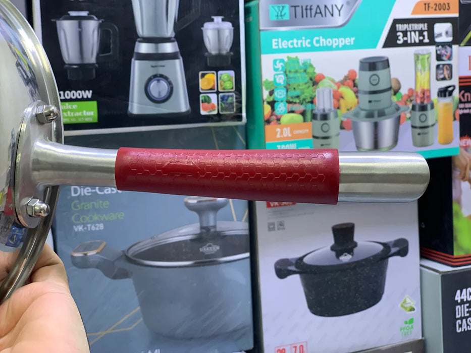 Shallow FryPan Skillet Laser Coating Non Stick