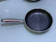 Laser Coating Frying Pan Stainless Steel Honeycomb Pattern Skillet without Lid