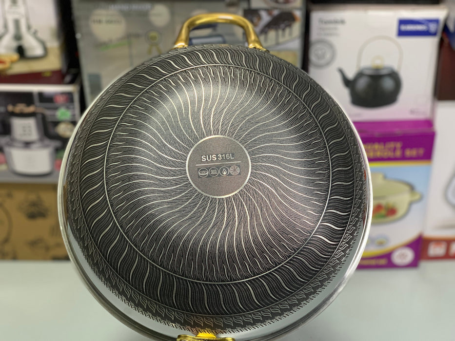 Laser Coating FryingPan |Stainless Steel|