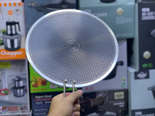 34-Cm Tawa |Honeycomb Pattern| 316 Steel Graded