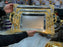 Silver-Golden Serving Trays Stainless Steel 3 in 1
