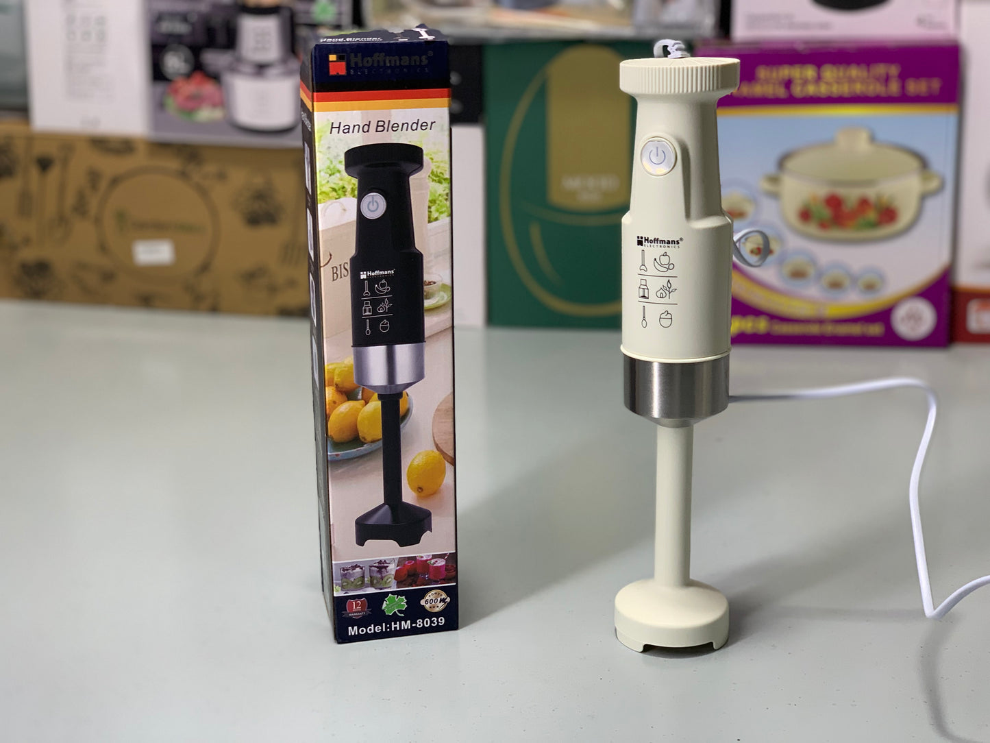 German Imported Hoffmans Hand Blender |Watt:600|