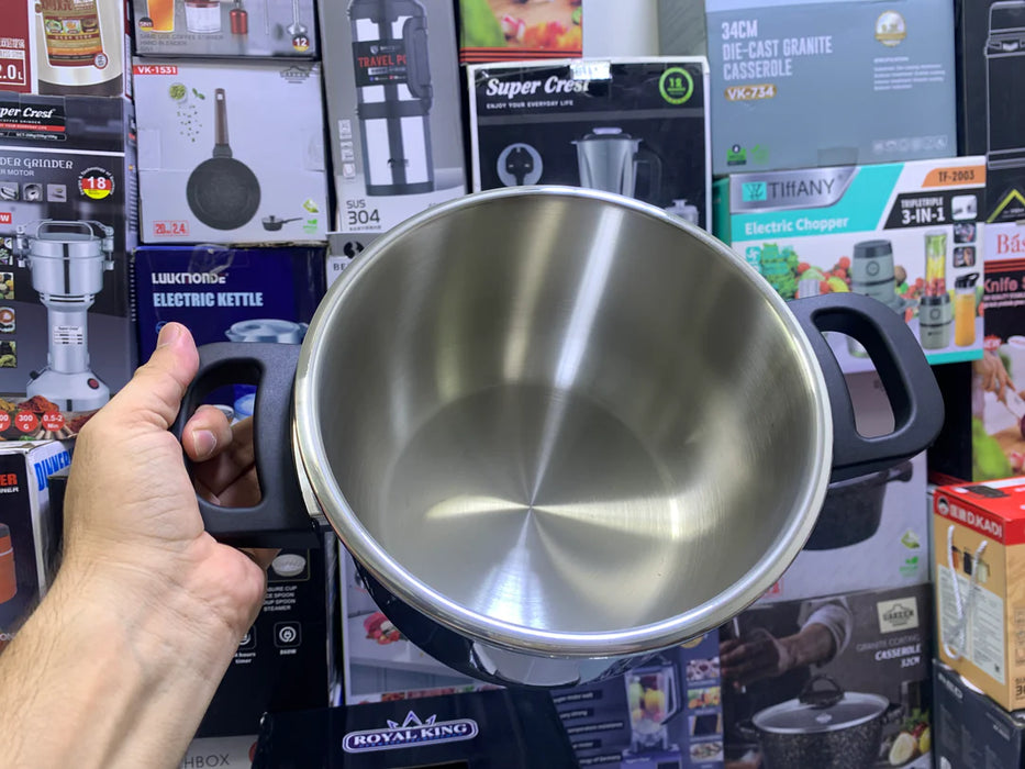 Royal King 3 in 1 Pressure 4L and 6L Stainless Steel