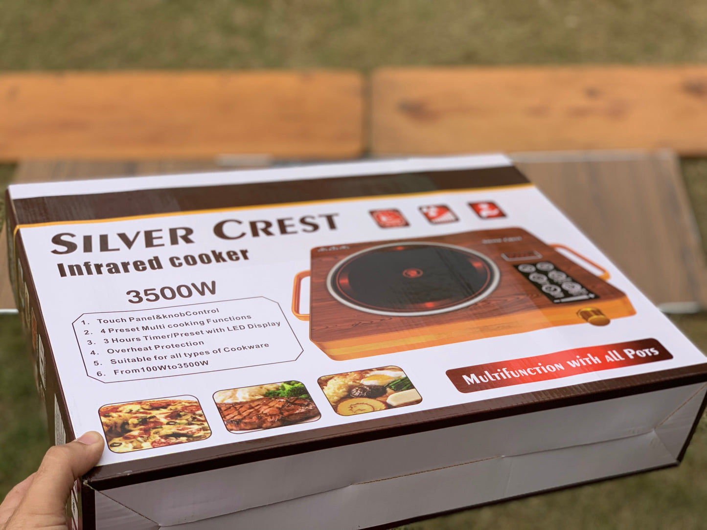 Imported Silver Crest Infrared Cooker 3500w