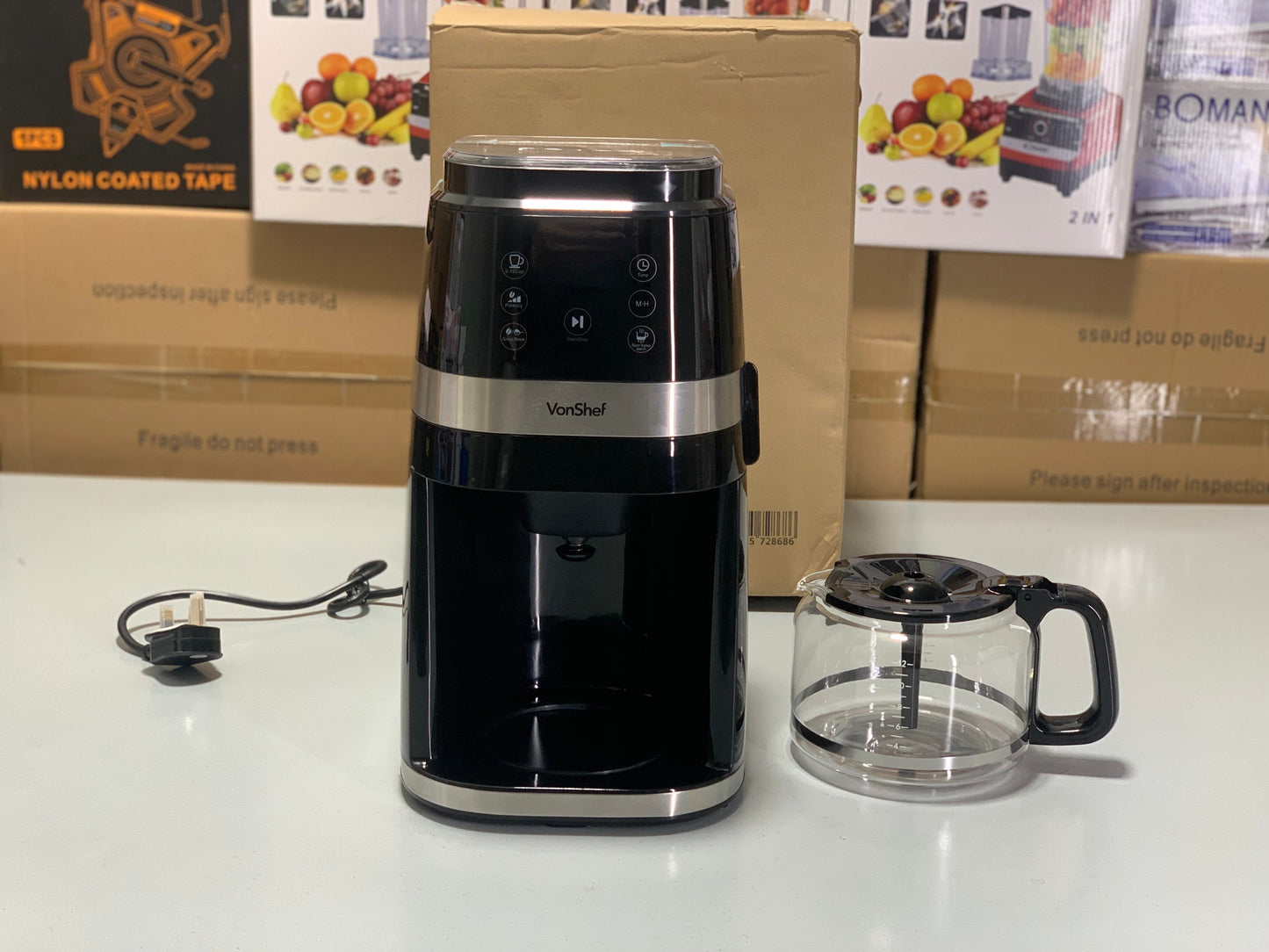 Imported |VonShef Coffee Maker| with Kettle | Premium quality Product|