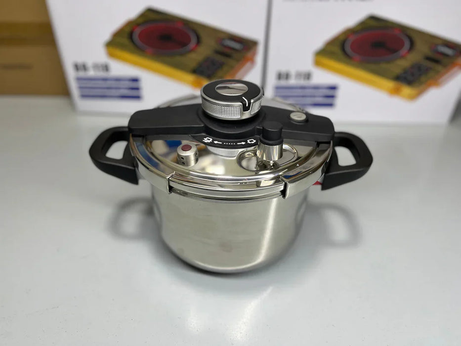 3 in 1 Automatic Safety Pressure Cooker Unique Brand (4L and 6L)