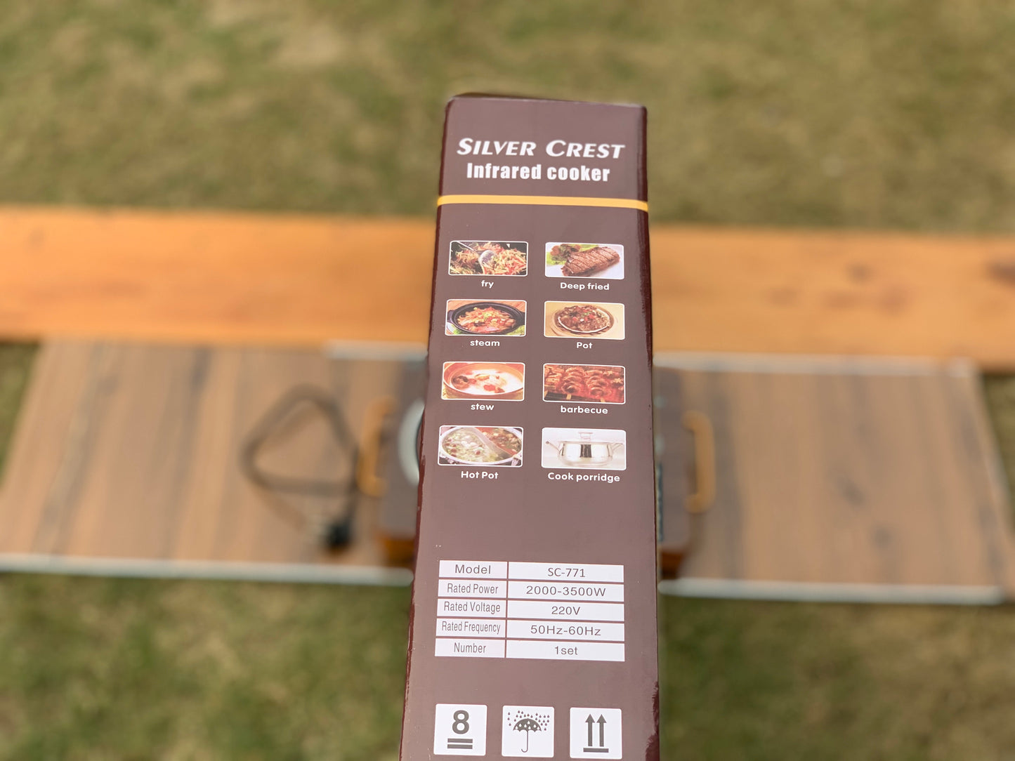 Imported Silver Crest Infrared Cooker 3500w