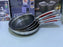 Laser Coating Frying Pan Stainless Steel Honeycomb Pattern Skillet without Lid