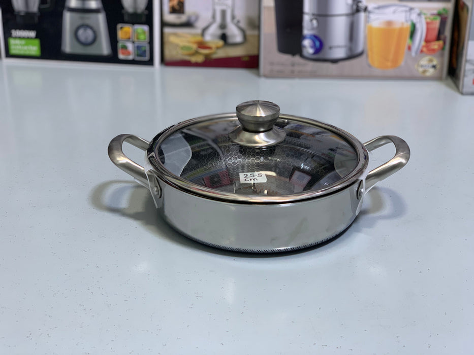 Laser Coating Shallow Casserole 25.5 Non Stick