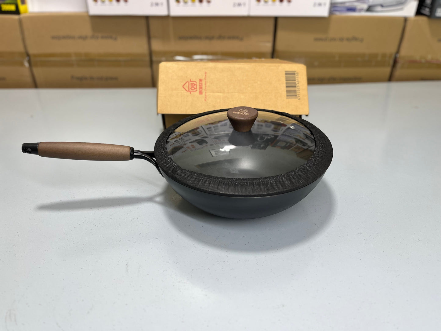 Frying Pan (Doted Pattern Laser Coating) |Size:32cm|