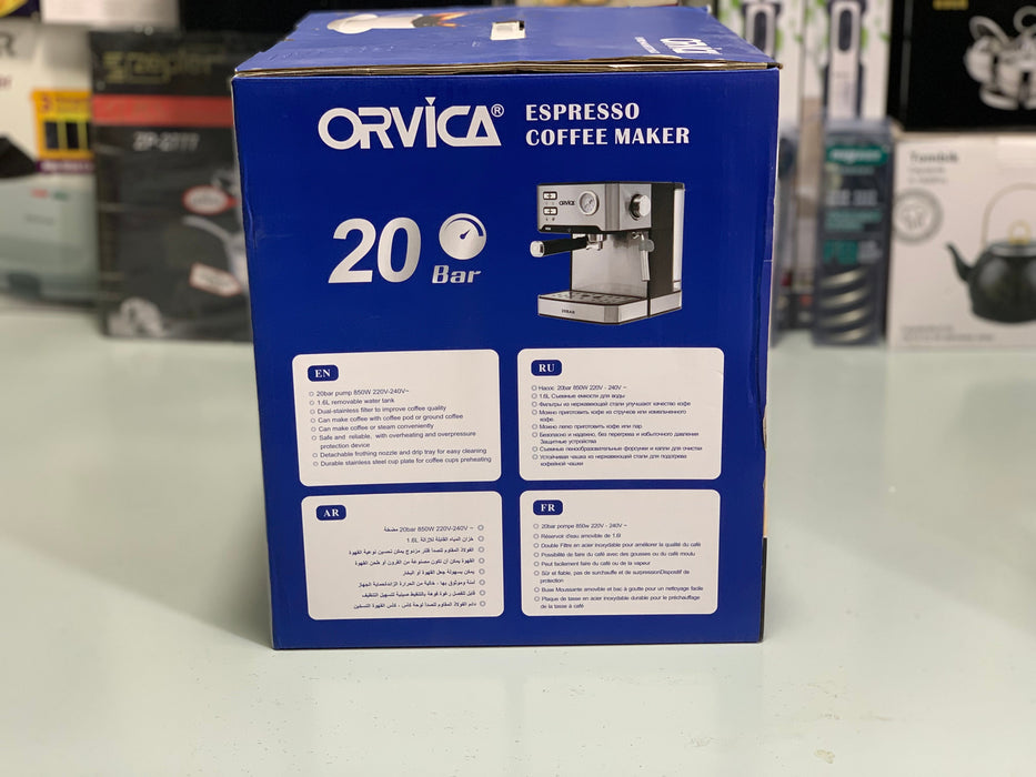 ORVICA Espresso Coffee Maker 20 Bar