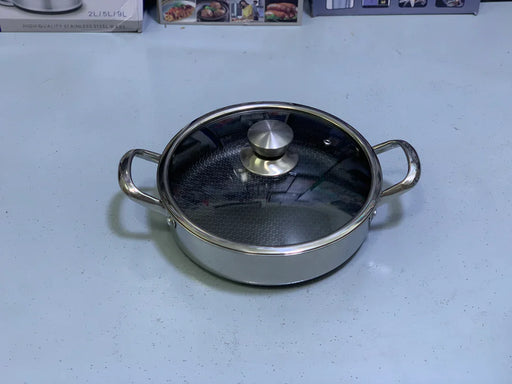 Laser Coating Shallow Casseroles Honeycomb pattern And Non Stick