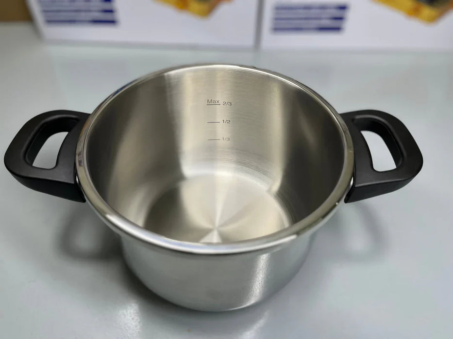 3 in 1 Automatic Safety Pressure Cooker Unique Brand (4L and 6L)