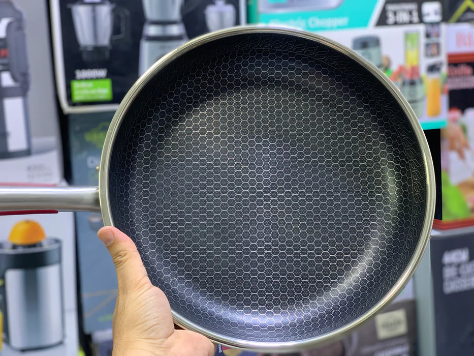 Shallow FryPan Skillet Laser Coating Non Stick