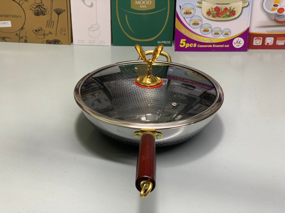 Laser Coating FryingPan |Stainless Steel|
