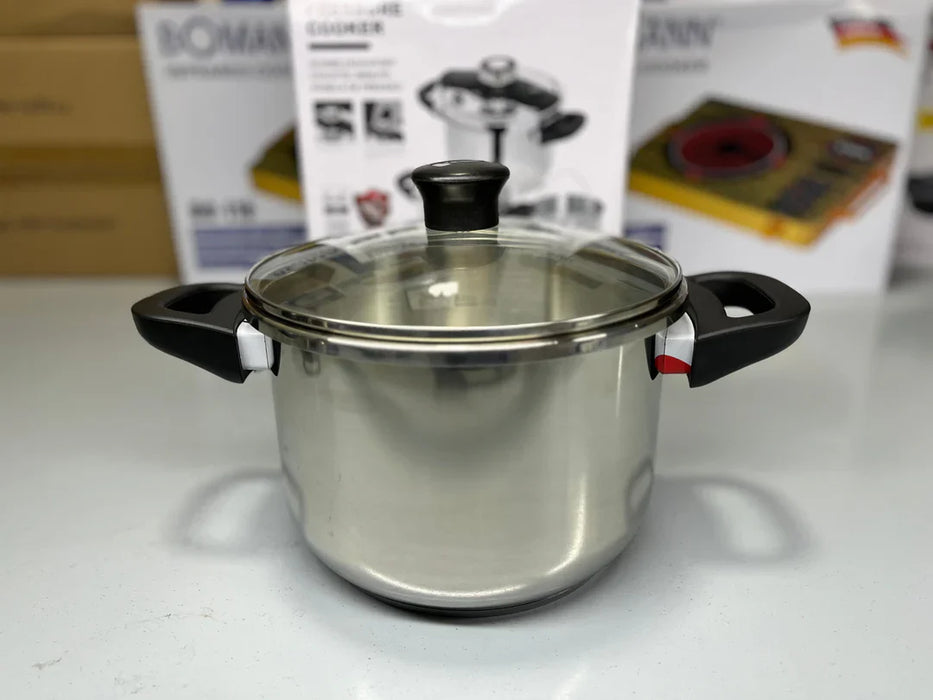 3 in 1 Automatic Safety Pressure Cooker Unique Brand (4L and 6L)