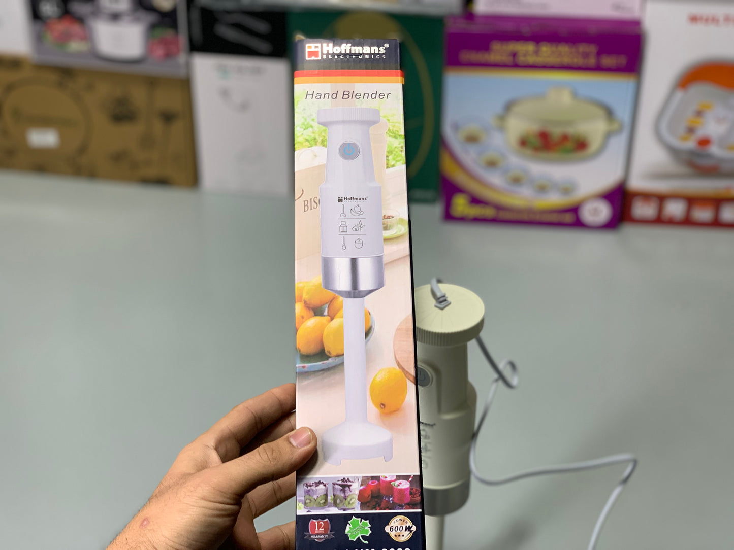 German Imported Hoffmans Hand Blender |Watt:600|