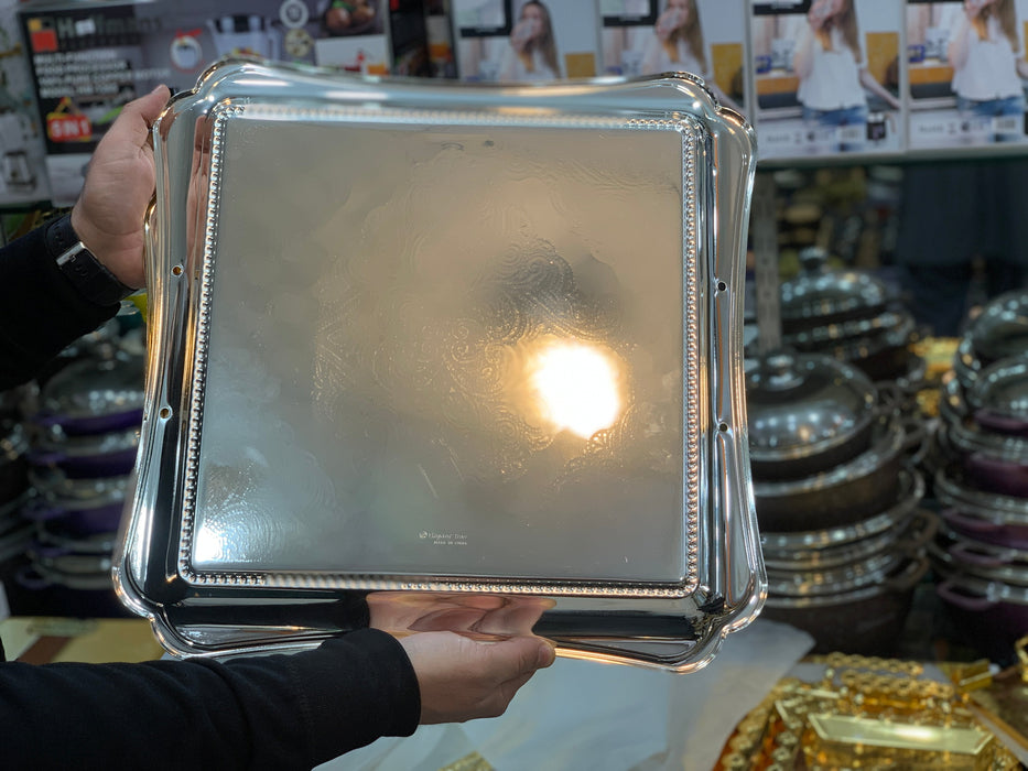 Golden-Silver Stainless Steel With Stylish Design 3 in 1