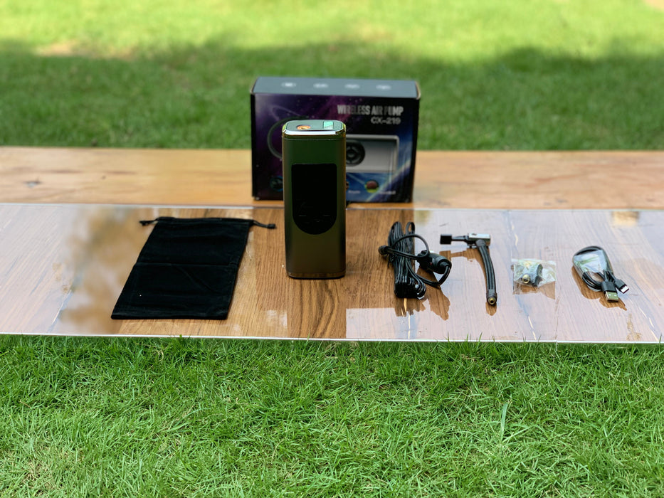 Wireless Air Pump CX-219 Rechargeable & Power Bank