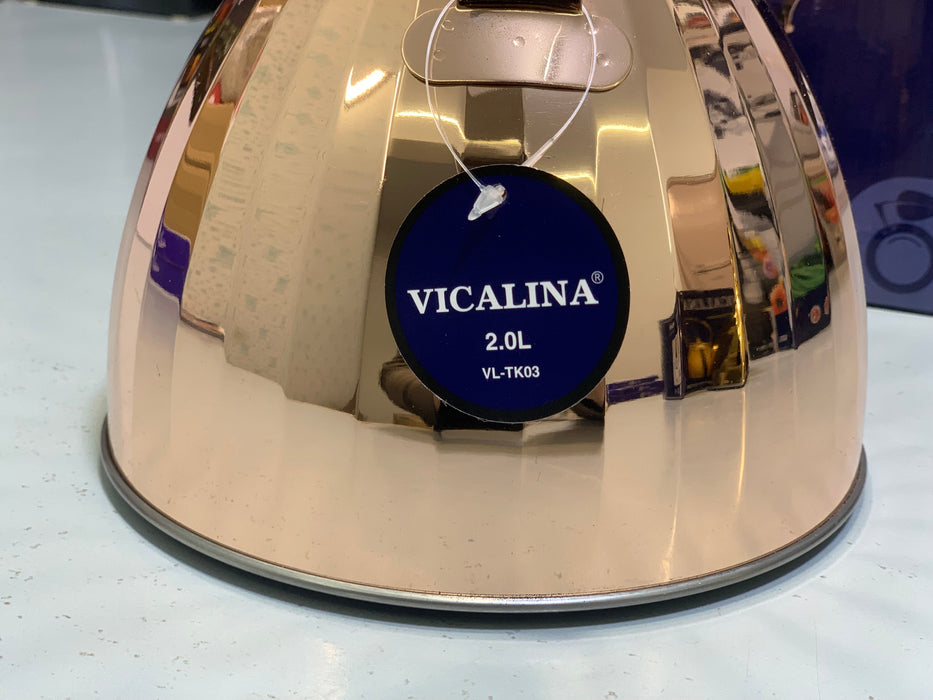Vicalina Tea Kettles Goldens and Metal