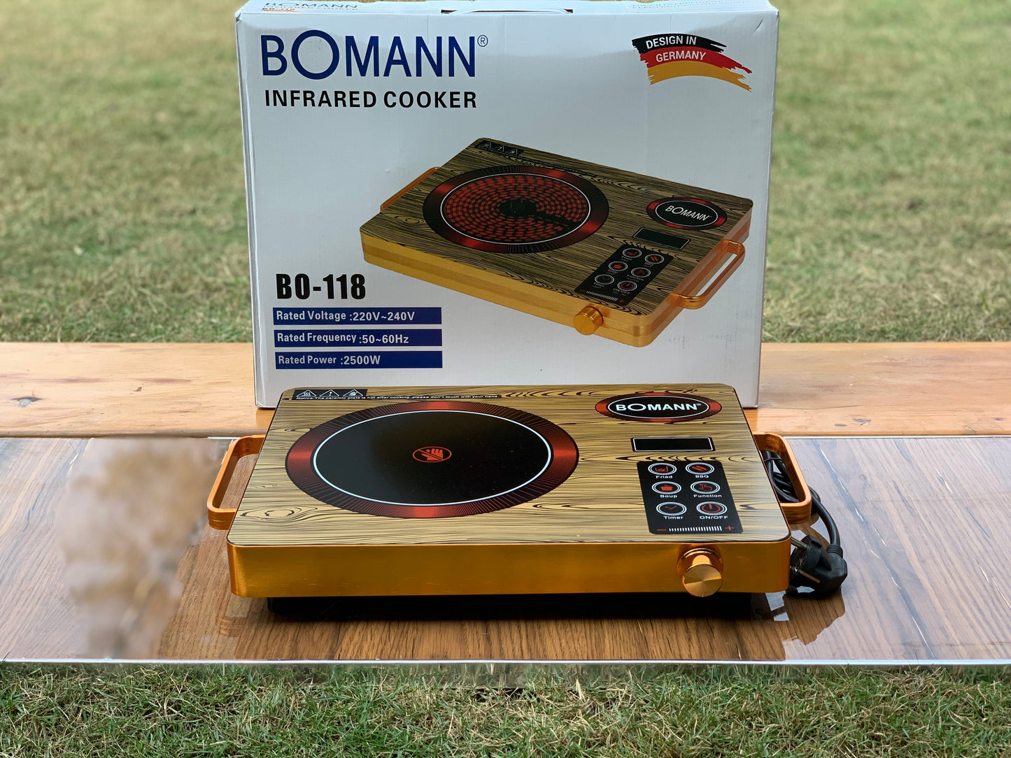 German Imported (BOMANN)Infrared Cooker (Model:BO-118)