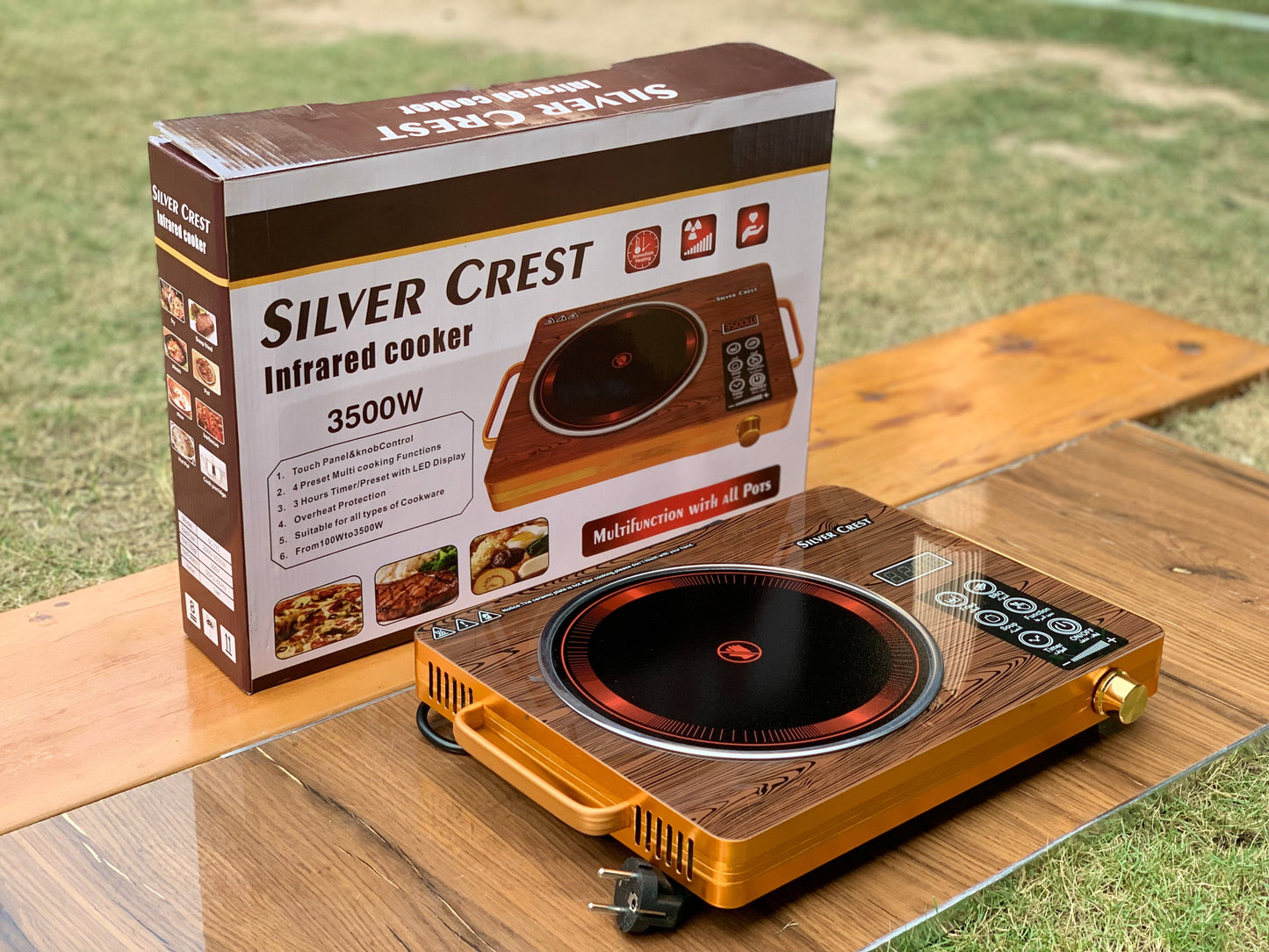 Imported Silver Crest Infrared Cooker 3500w