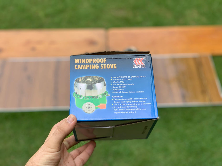 Wind Proof Camping Stove For Camping Adventure