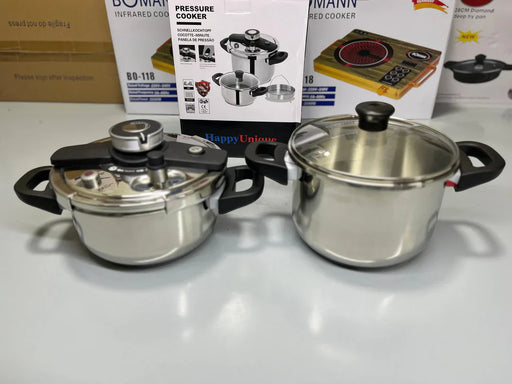 3 in 1 Automatic Safety Pressure Cooker Unique Brand (4L and 6L)