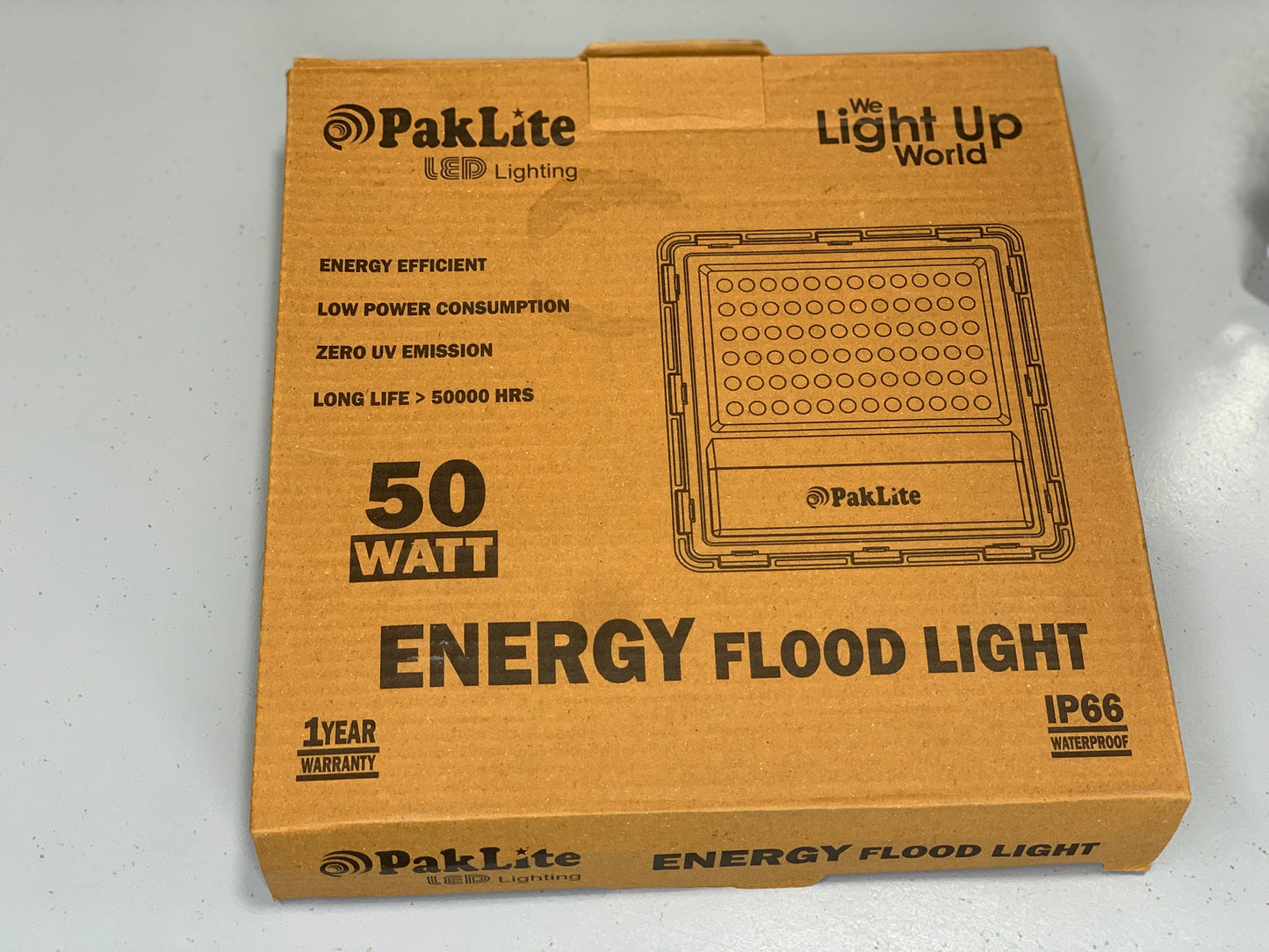 LED IP66 Electric Emergency Flood Light 50W and 100W