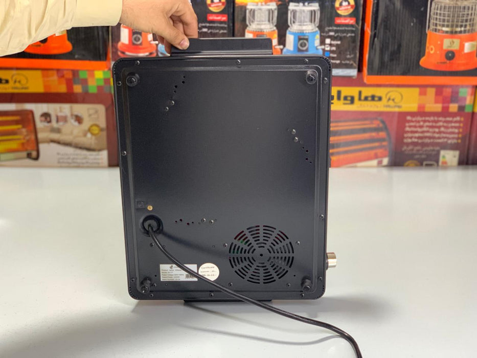 Ancher Plus stove Full Black 2200w