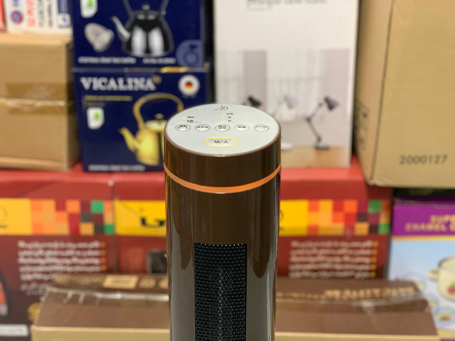 Slim Ceramic Electric Fan Heater 600w and 1200w 2 Feet Tall