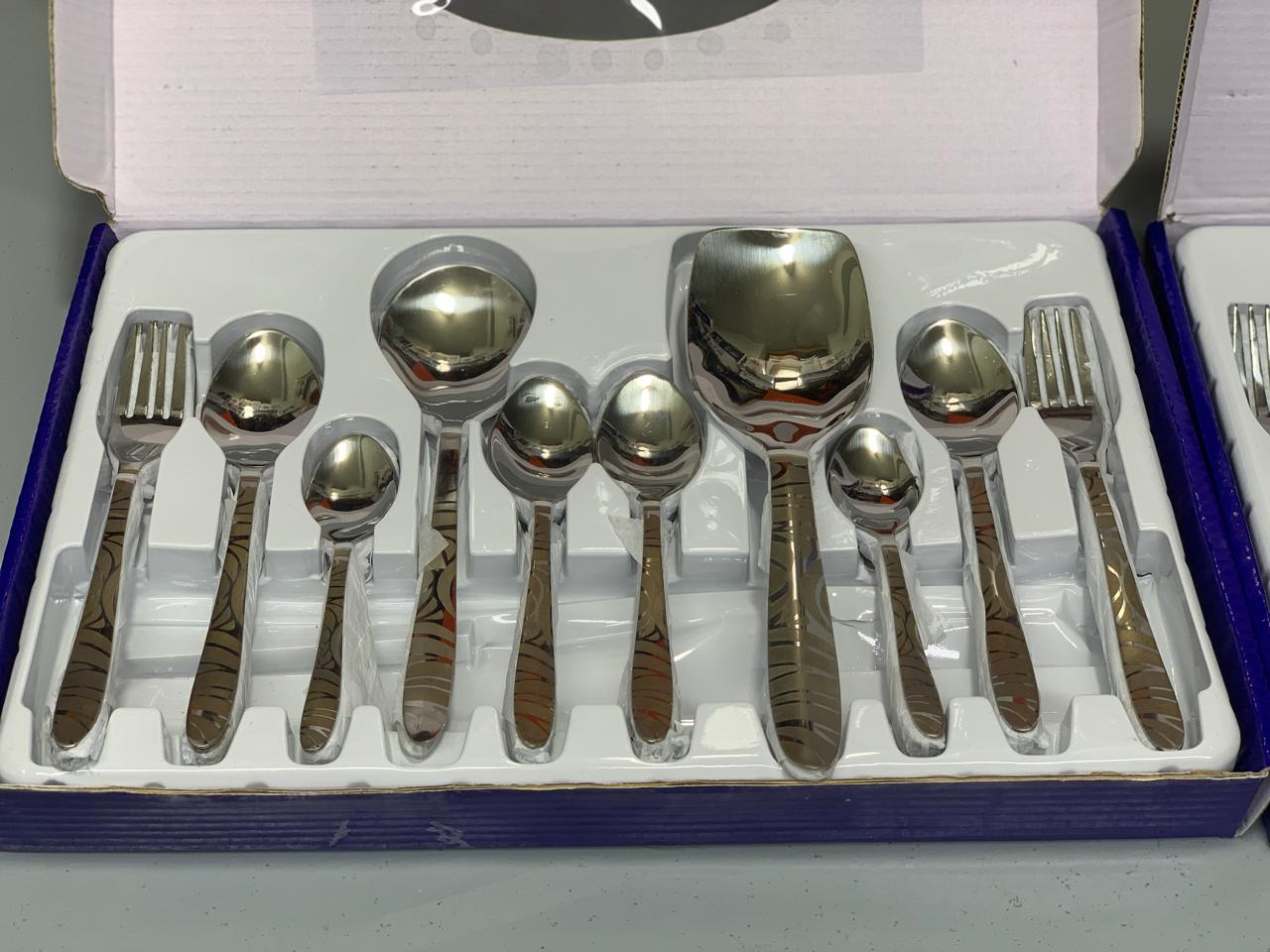 Arshia Stainless Steel Cutlery Set 53 Pieces