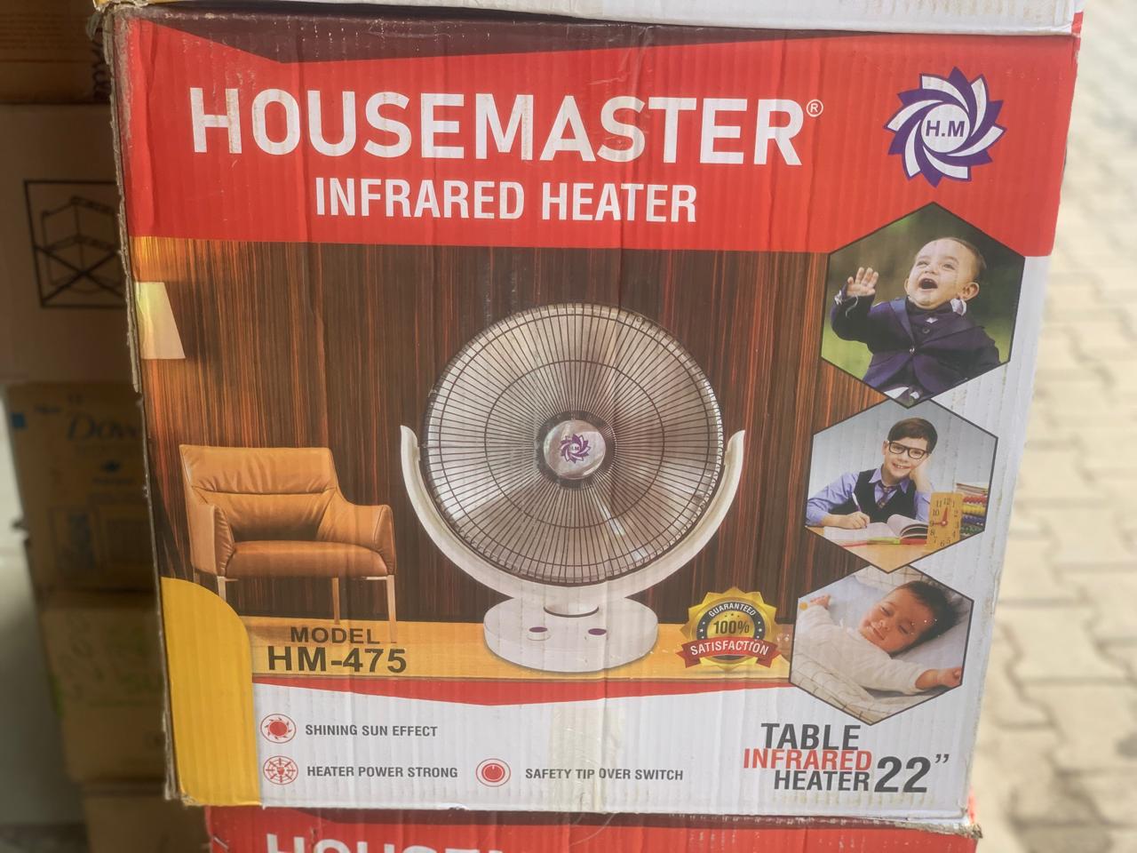 HomeMaster Infrared Heater (Model:HM-475)